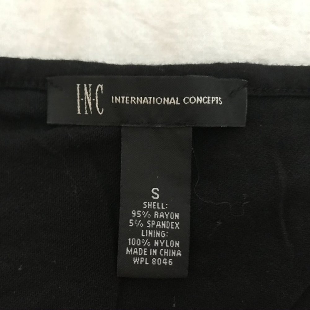 INC Black Sequin Dress